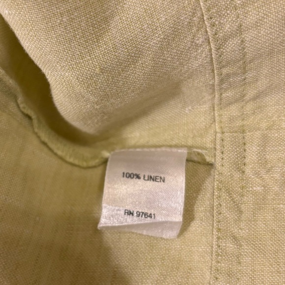 J. Jill 100% Linen Shift Dress with Pockets, Light Green size L - Picture 4 of 12